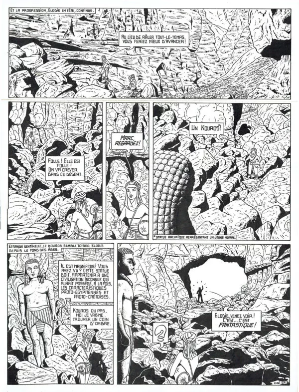 Dominique HE — Marc Mathieu — Tome 2 - Le faucon de Mû — Page 51