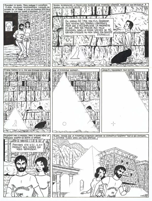 Dominique HE — Marc Mathieu — Tome 2 - Le faucon de Mû — Page 65