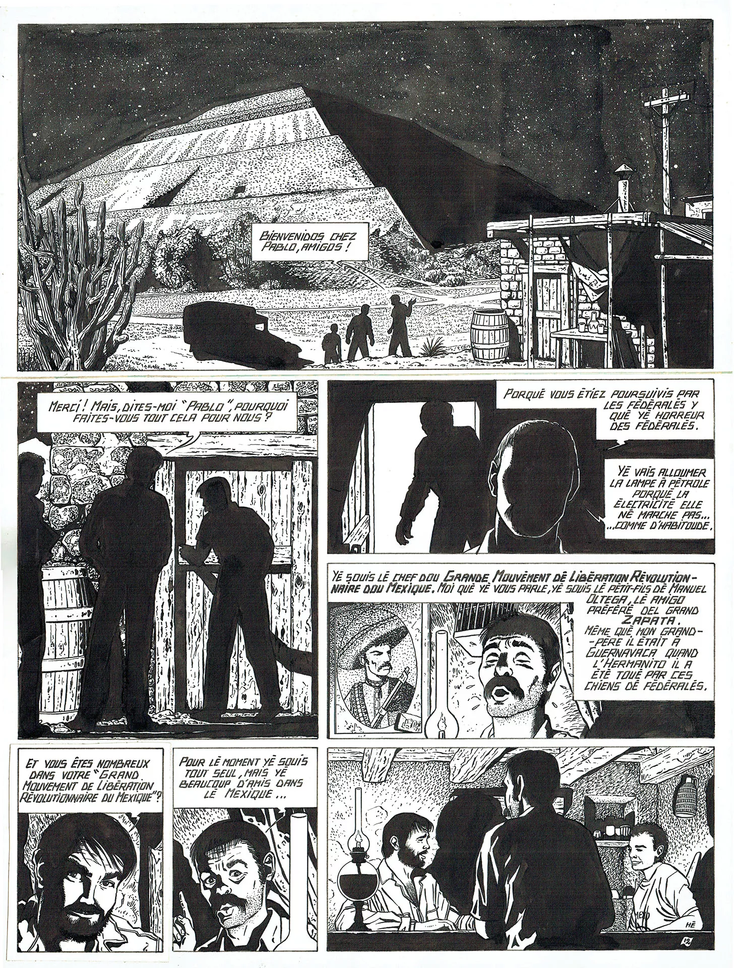 Dominique HE — Marc Mathieu — Tome 4 : Le testament du dieu Chac — Page 12