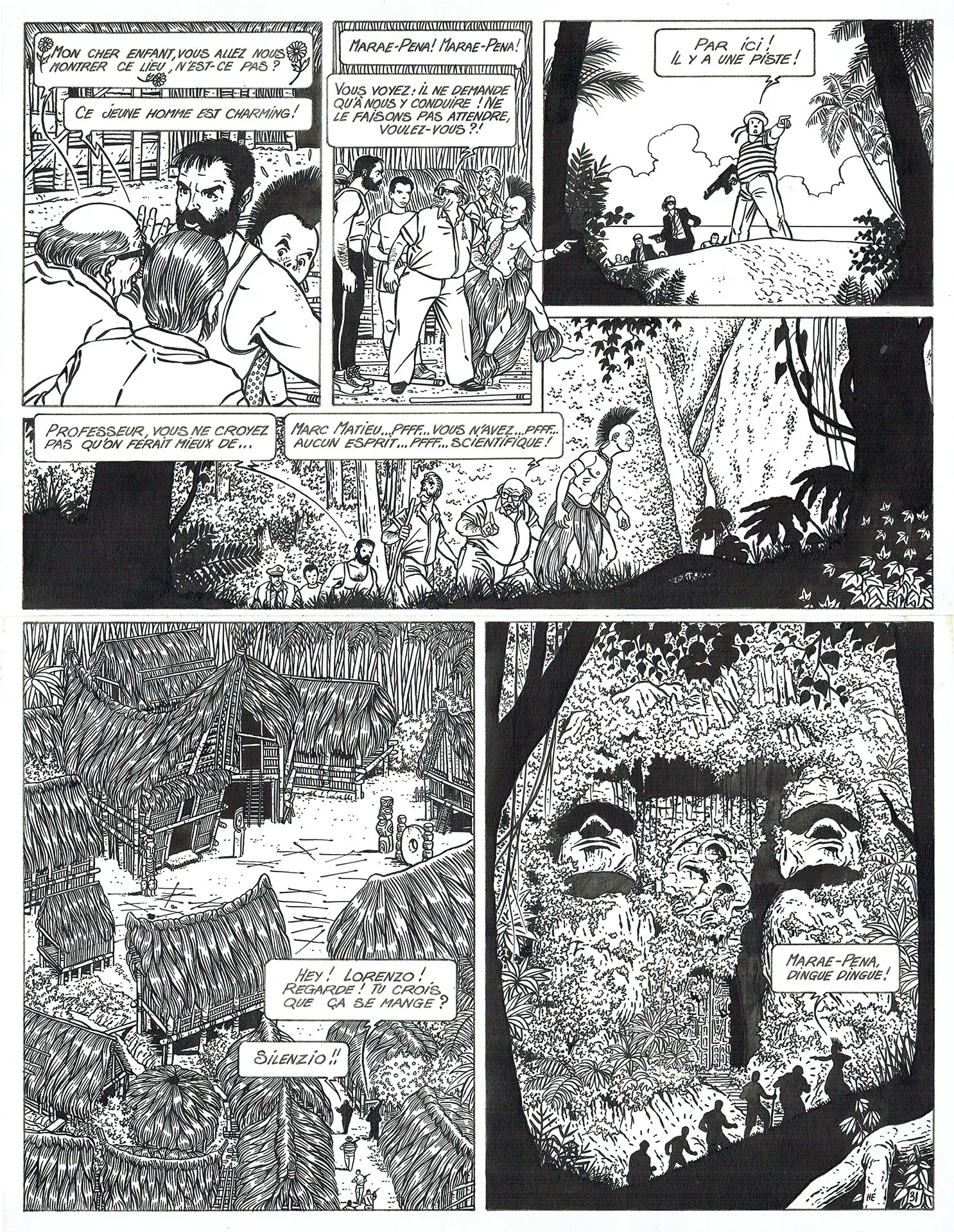 Dominique HE — Marc Mathieu — Tome 6 : Le retour de Tangata Manue — Page 31
