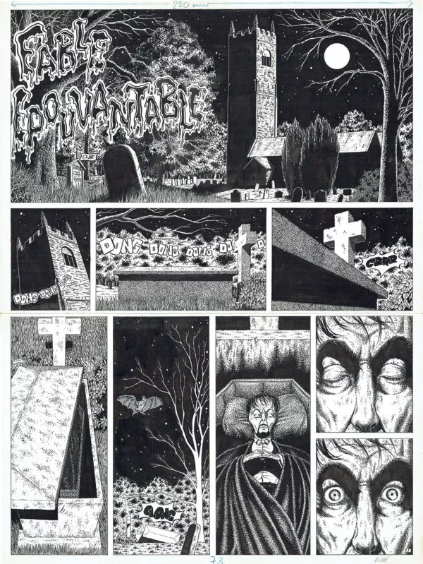 Dominique HE — Voyages — Tome 1 - Fable épouvantable — Page 1