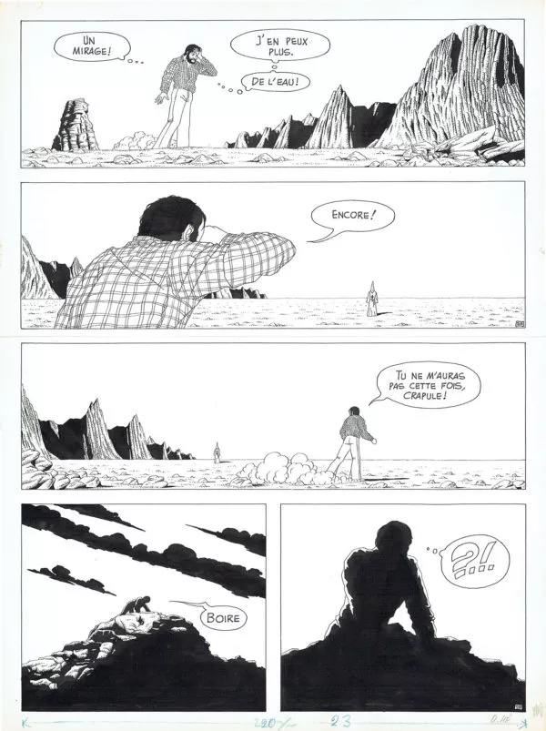 Dominique HE — Voyages — Tome 1 - Jusqu'à plus soif (Pilote/Jean Giraud) — Page 5