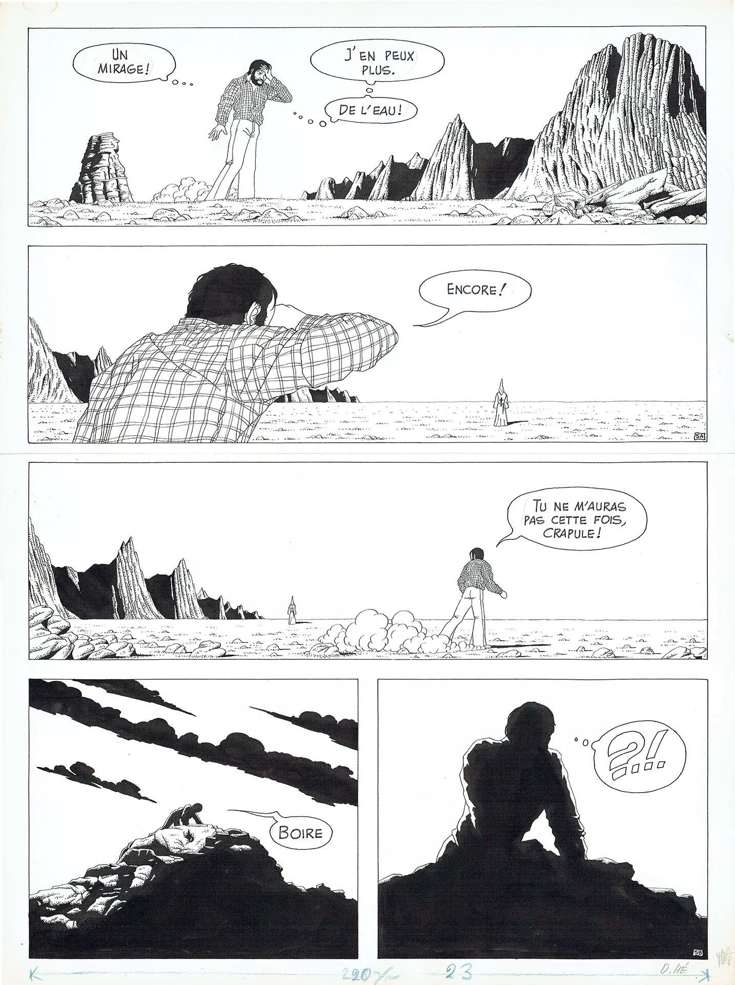 Dominique HE — Voyages — Tome 1 - Jusqu'à plus soif (Pilote/Jean Giraud) — Page 5