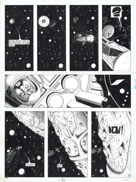 Dominique HE | Voyages — Tome 1 - Le vaisseau (Métal Hurlant) — Page 3