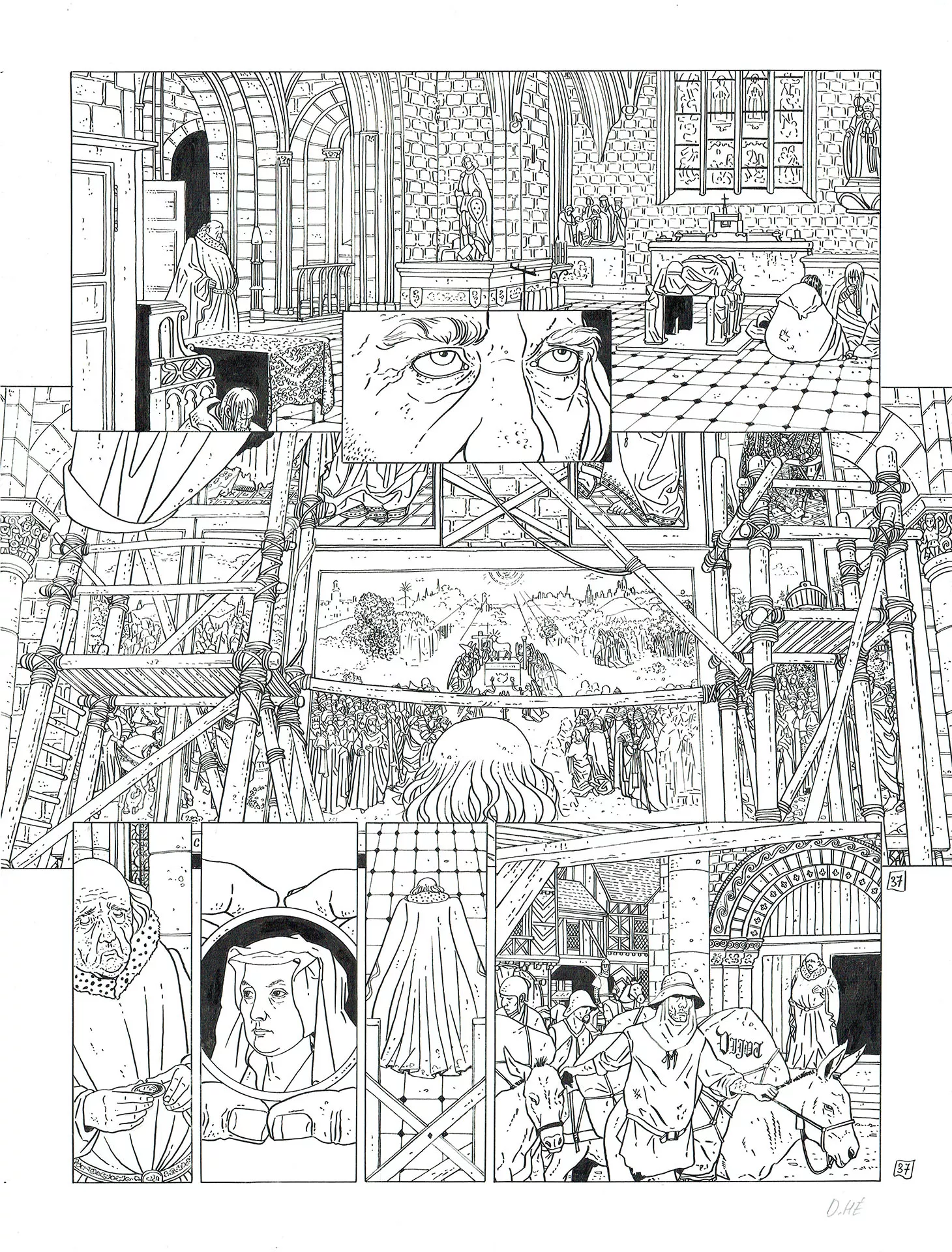 Dominique HE — Les grands Peintres — Jan Van Eyck — Page 37