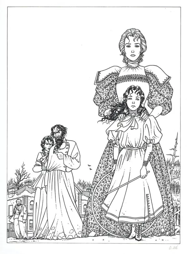 Dominique HE — Sophaletta — Tome 1 - Réédition - Couverture