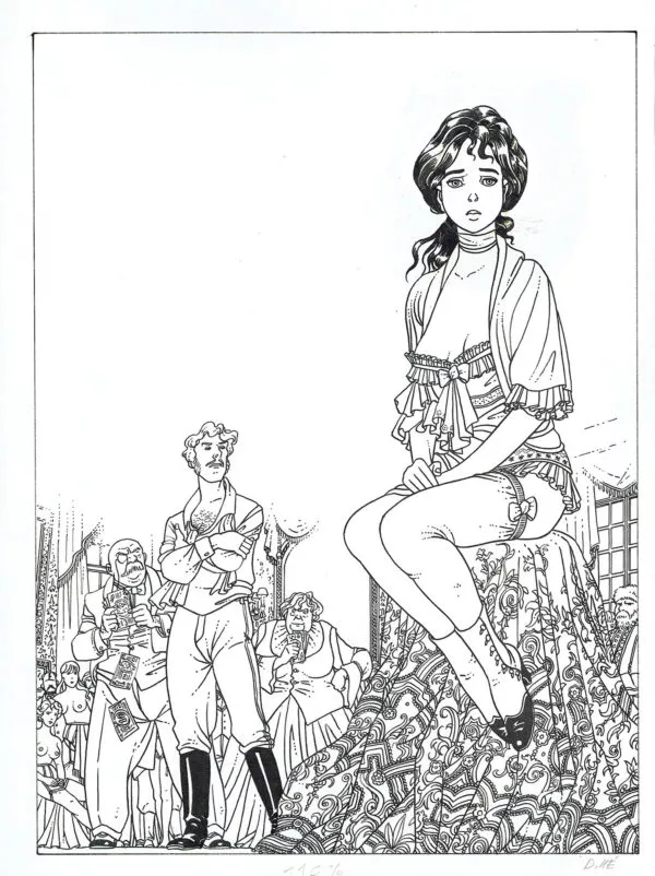 Dominique HE | Sophaletta — Tome 2 - Réédition - Couverture — Page 