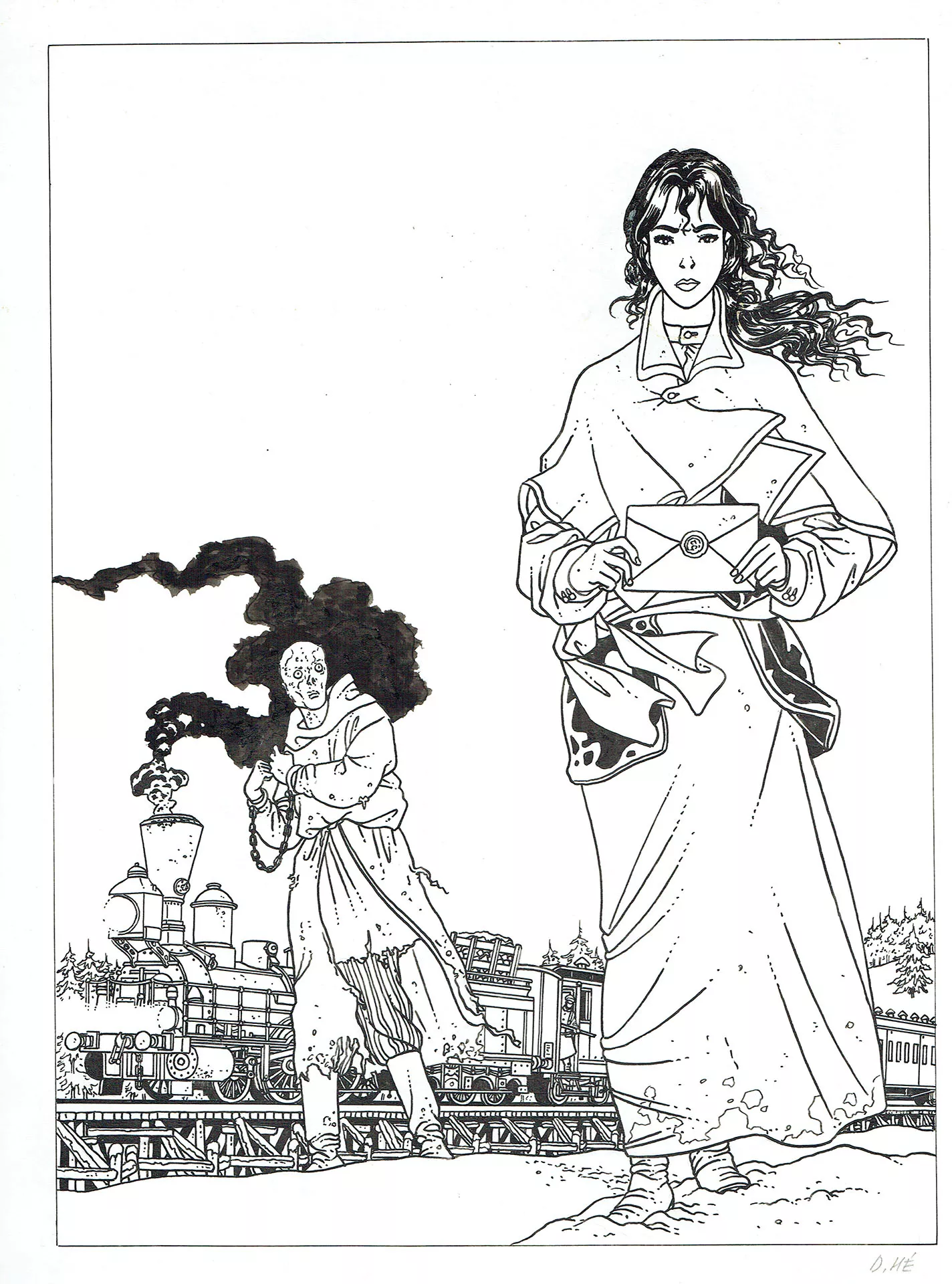 Dominique HE — Sophaletta — Tome 3 - Réédition - Couverture