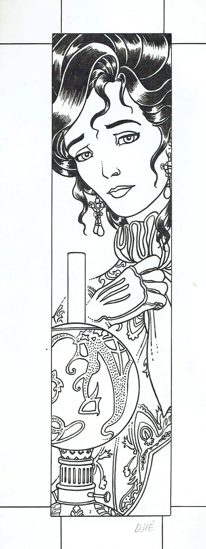 Dominique HE — Sophaletta — Tome 7 - Ex-libris n°2