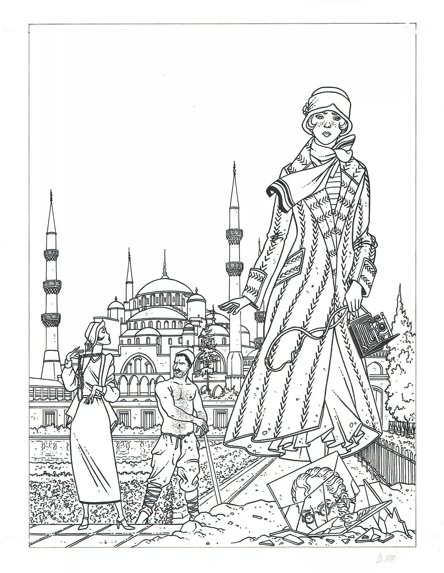 Dominique HE — Sophaletta — Tome 9 - Couverture