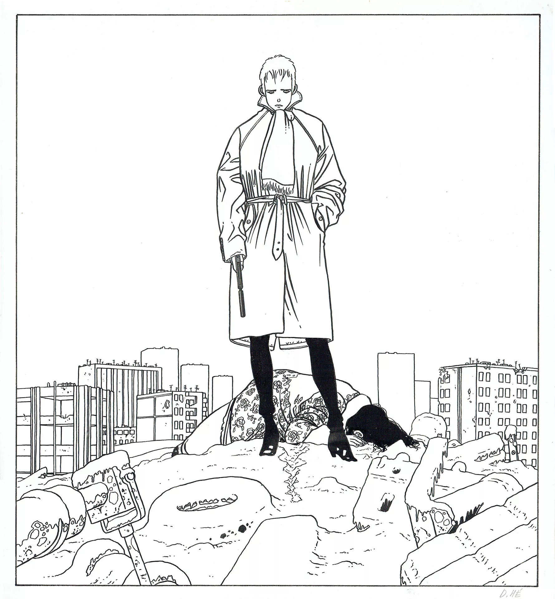 Dominique HE — Tanatha — Tome 1 - Couverture