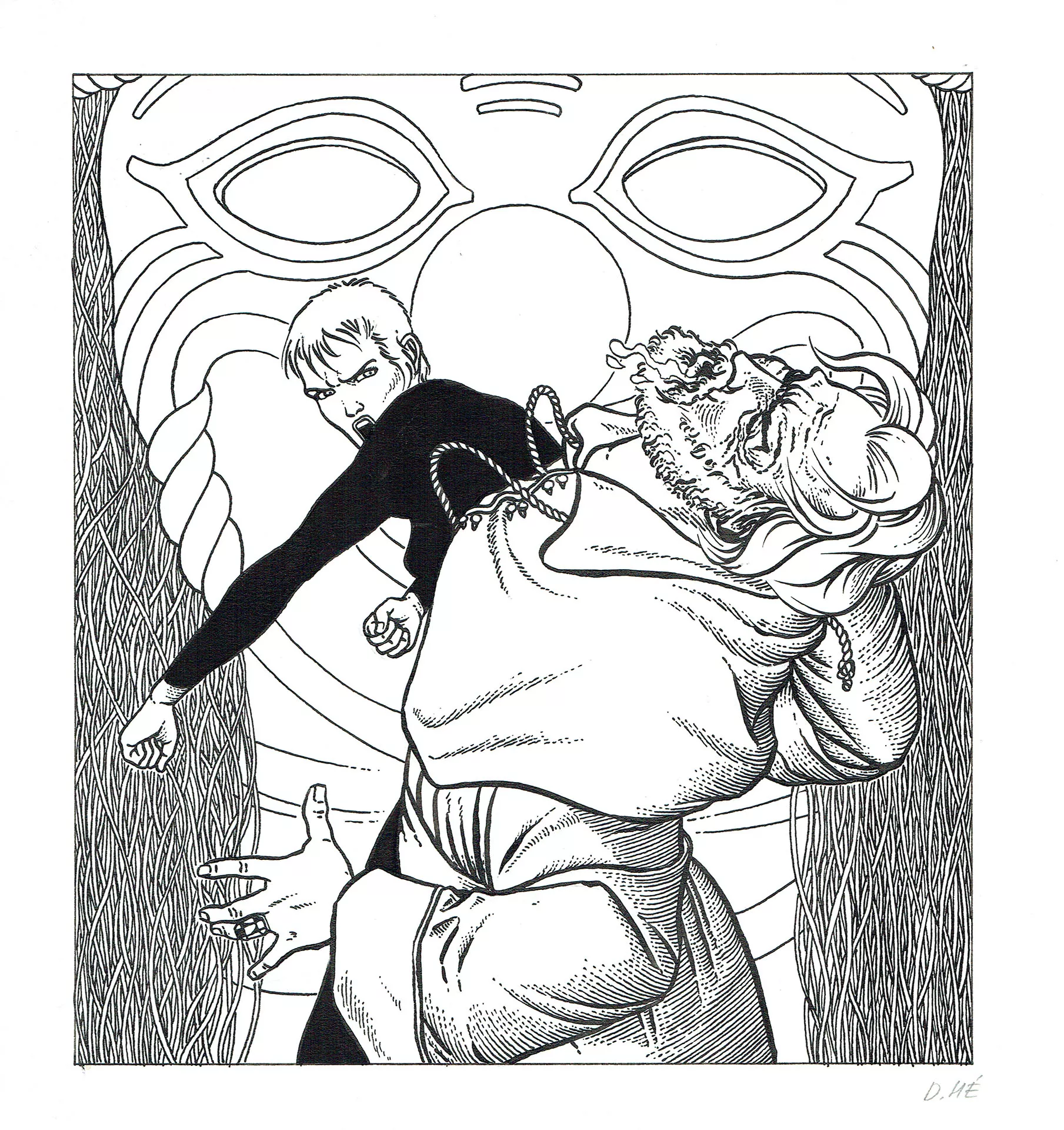 Dominique HE — Tanatha — Tome 3 - Couverture