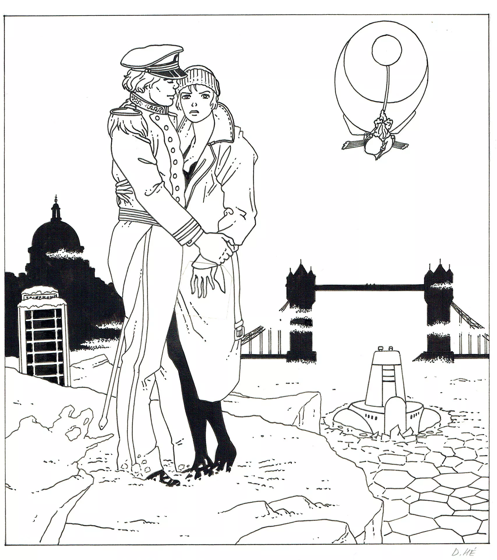 Dominique HE — Tanatha — Tome 4 - Couverture