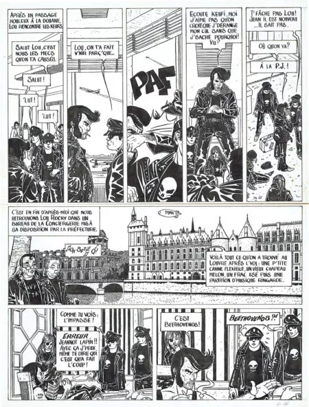 Dominique HE | Voyages — Tome 2 - Lou Rocky - Le vol de la santiag (Métal Hurlant) — Page 3
