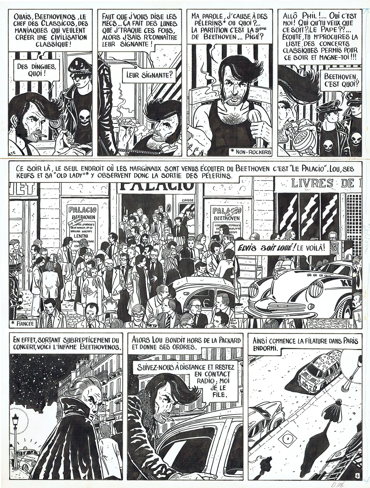 Dominique HE — Voyages — Tome 2 - Lou Rocky - Le vol de la santiag (Métal Hurlant) — Page 4