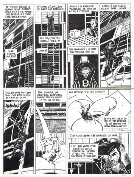 Dominique HE | Voyages — Tome 2 - Lou Rocky - Le vol de la santiag (Métal Hurlant) — Page 6