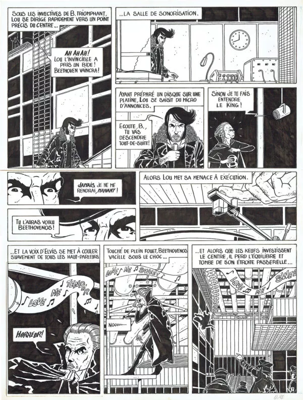 Dominique HE — Voyages — Tome 2 - Lou Rocky - Le vol de la santiag (Métal Hurlant) — Page 7