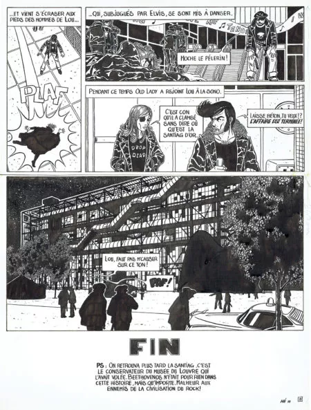 Dominique HE | Voyages — Tome 2 - Lou Rocky - Le vol de la santiag (Métal Hurlant) — Page 8