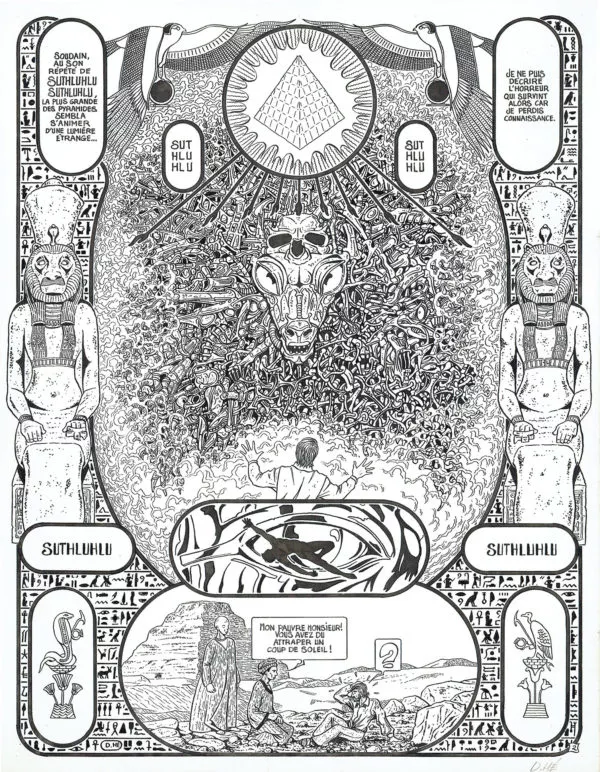 Dominique HE — Voyages — Tome 2 - Les 3 maisons de Seth (Métal Hurlant) — Page 2