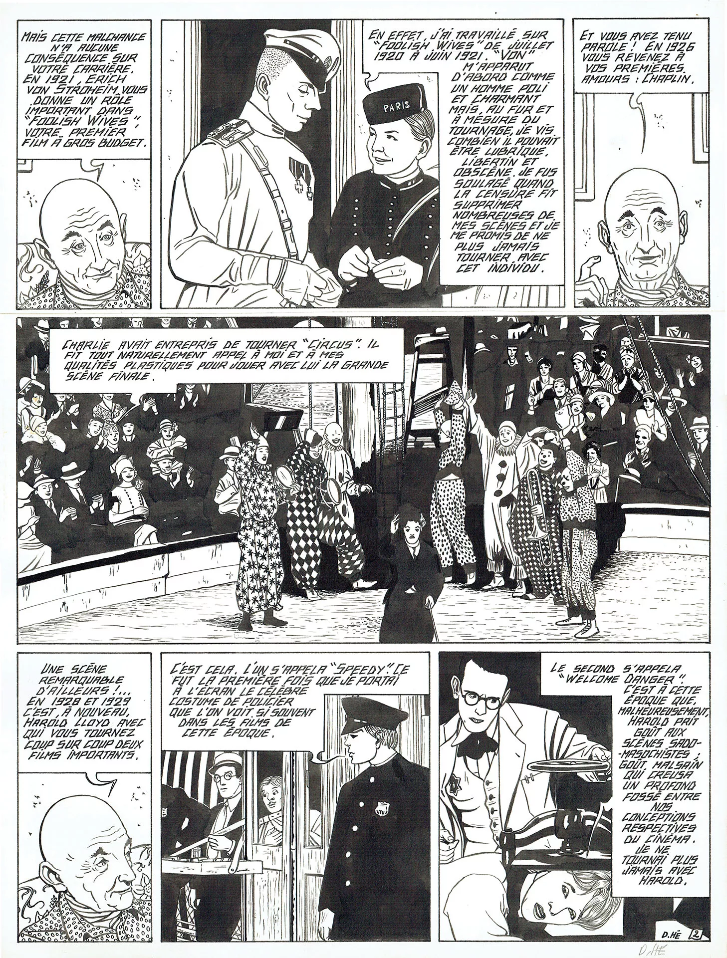 Dominique HE — Voyages — Tome 2 - Stars interview (Métal Hurlant) — Page 2