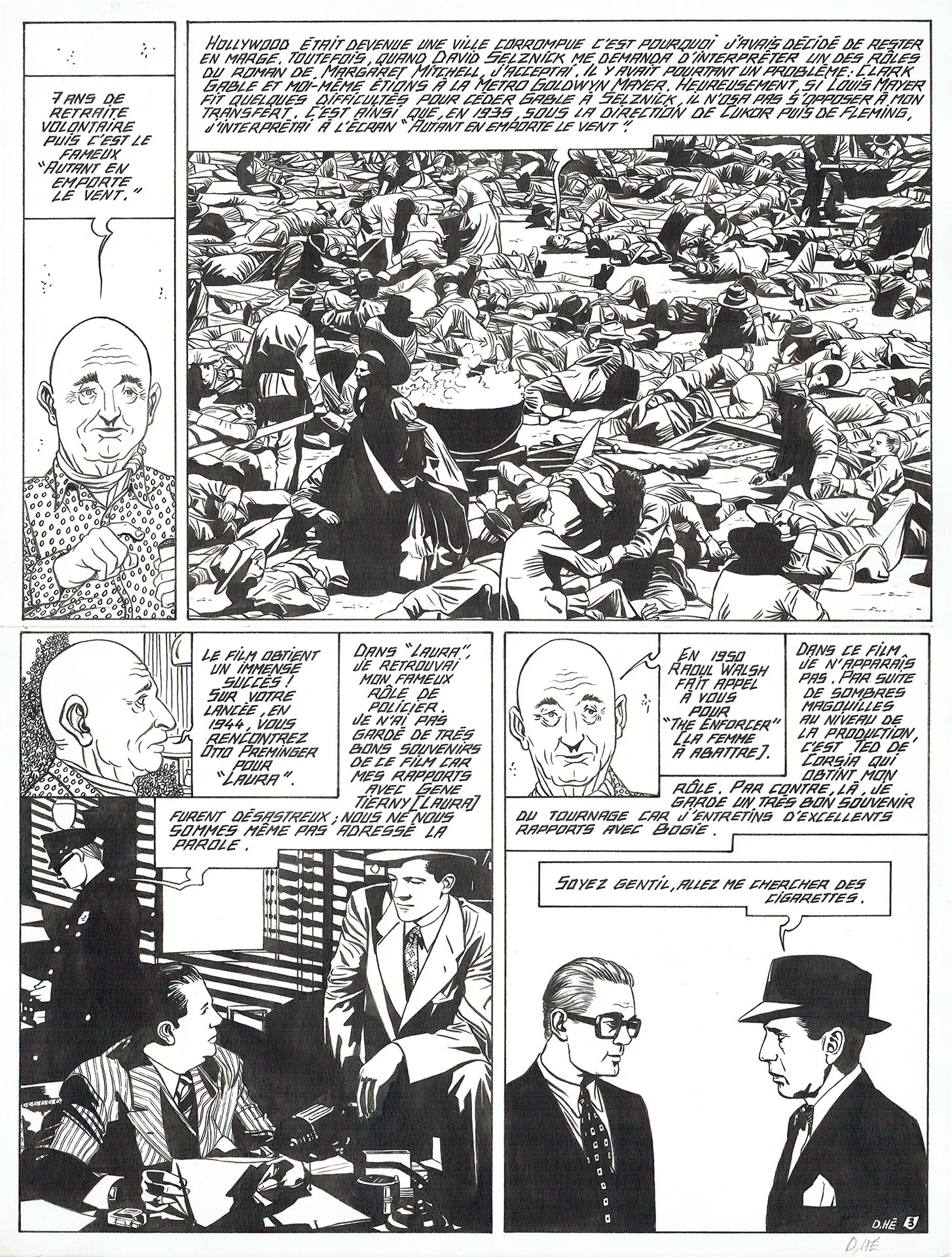 Dominique HE — Voyages — Tome 2 - Stars interview (Métal Hurlant) — Page 3