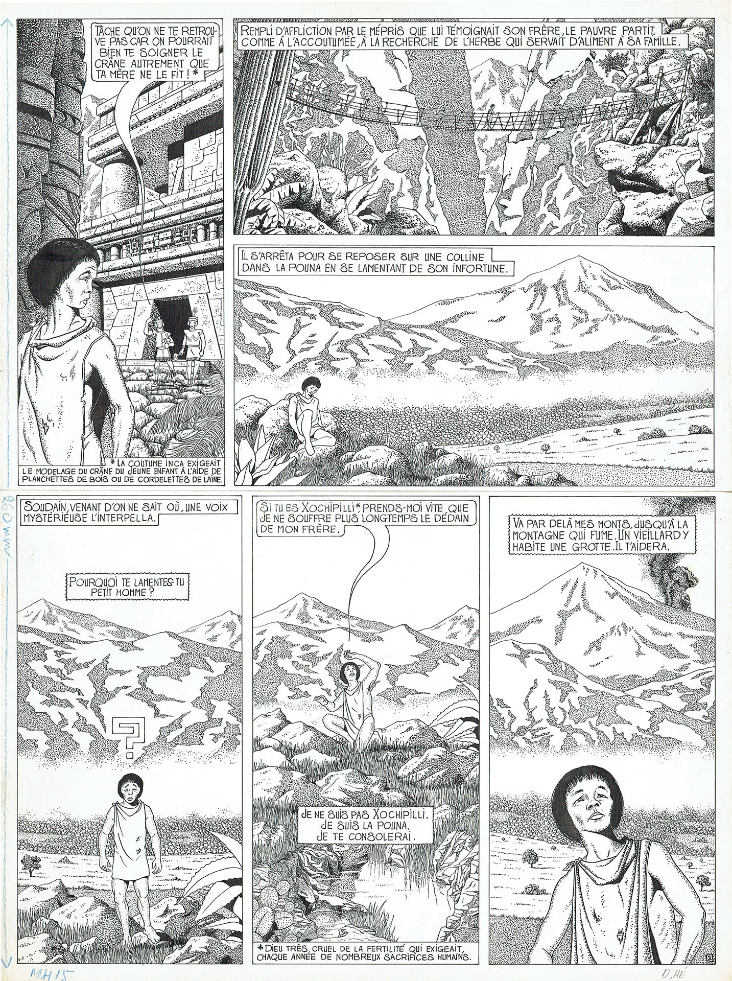 Dominique HE — Voyages — Tome 2 - Talapalca (Métal Hurlant) — Page 2