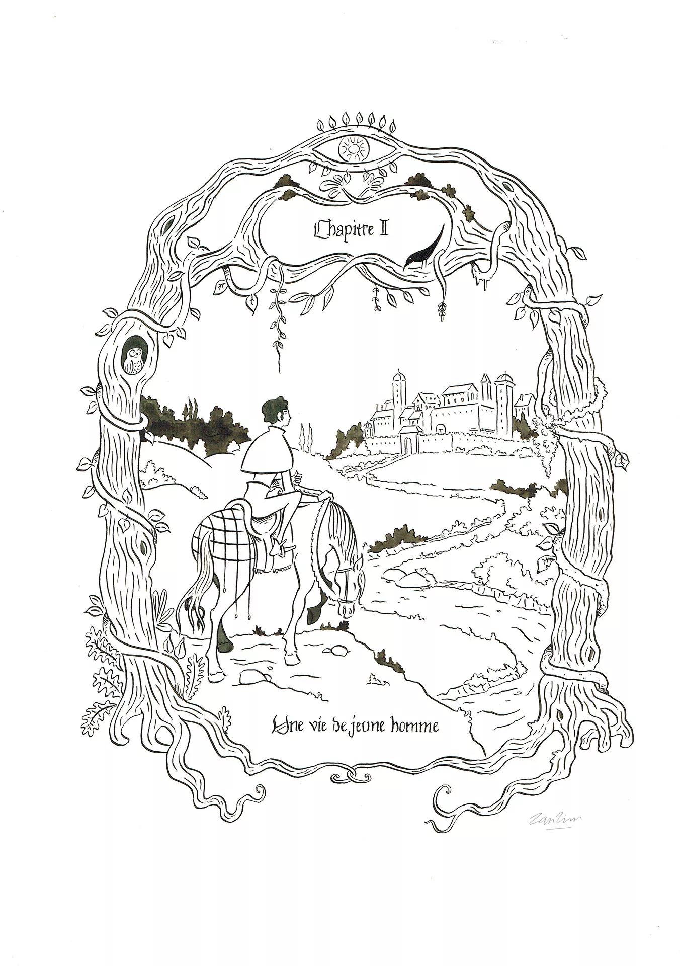 ZANZIM — Peau d’homme — Chapitre 2 - Page de titre