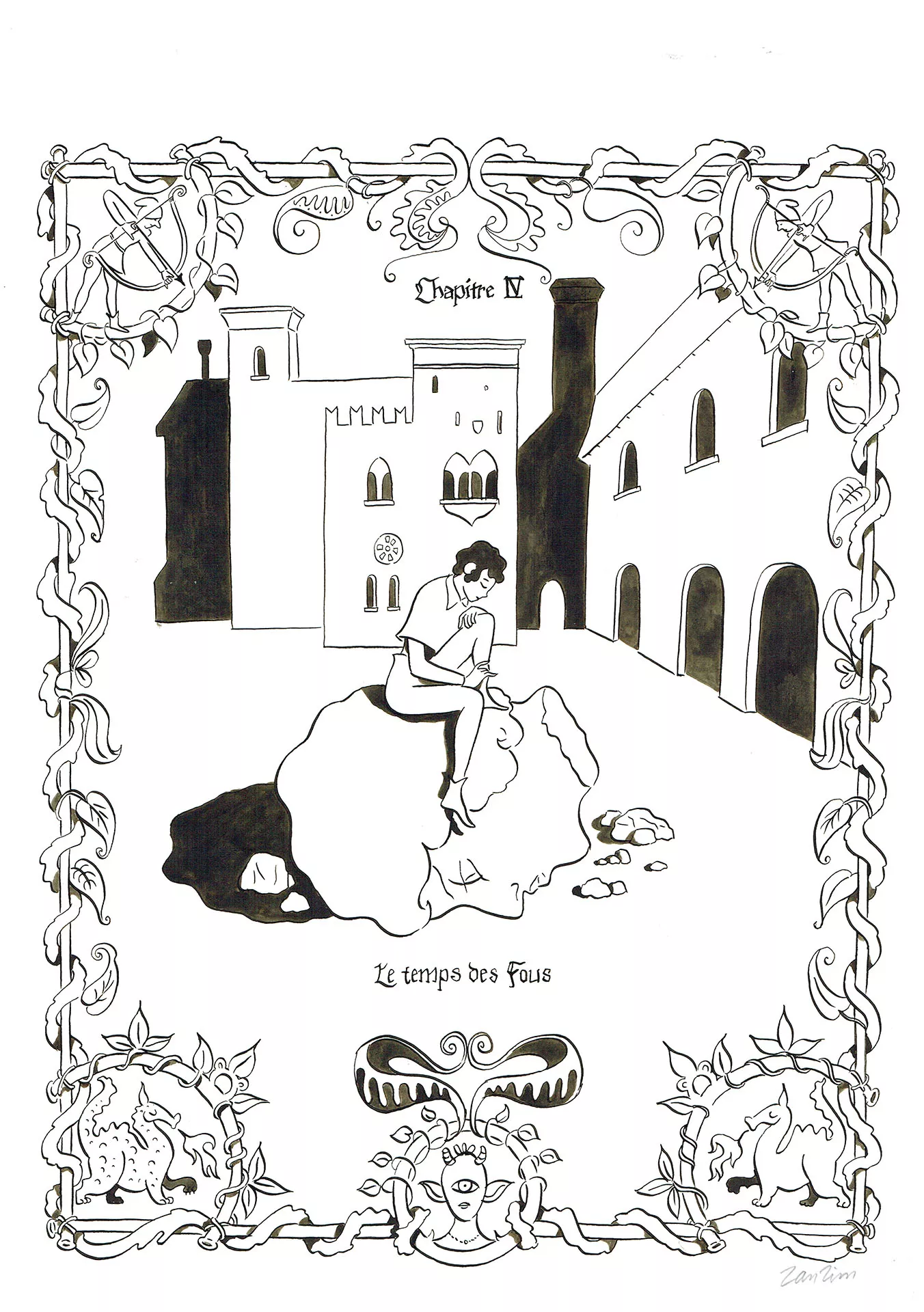 ZANZIM — Peau d&rsquo;homme — Chapitre 4 - Page de titre