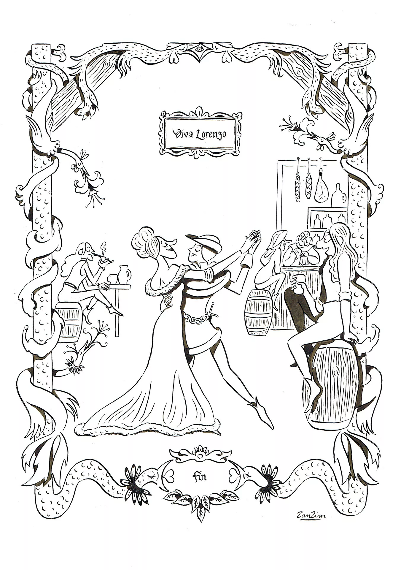 ZANZIM — Peau d&rsquo;homme — Page de FIN