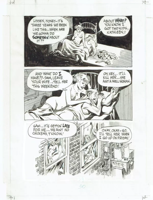 Will EISNER — A contract with God — Chapter 4 : Cookalein — Page 30