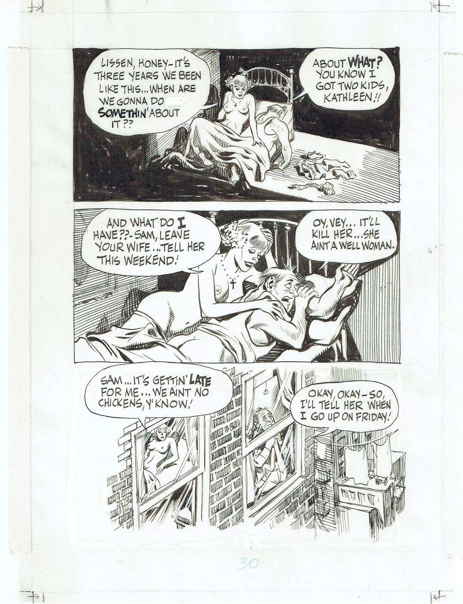 Will EISNER — Un pacte avec Dieu — Chapitre 4 : Cookalein — Page 30