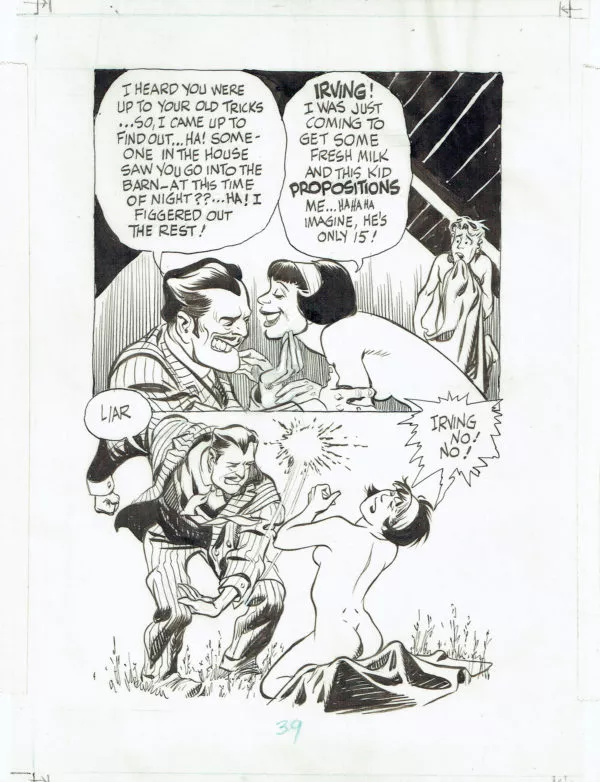 Will EISNER — A contract with God — Chapter 4 : Cookalein — Page 39
