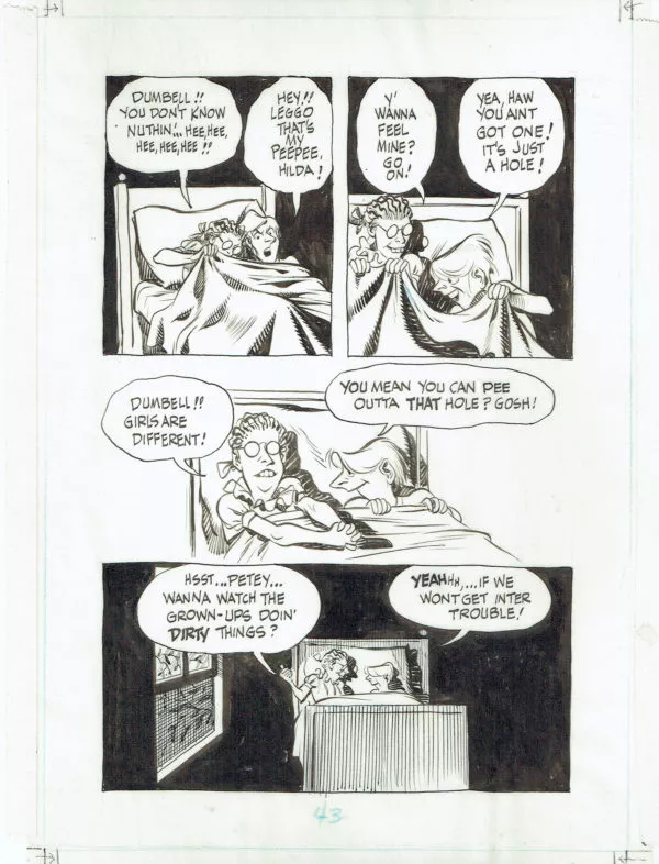Will EISNER — A contract with God — Chapter 4 : Cookalein — Page 43