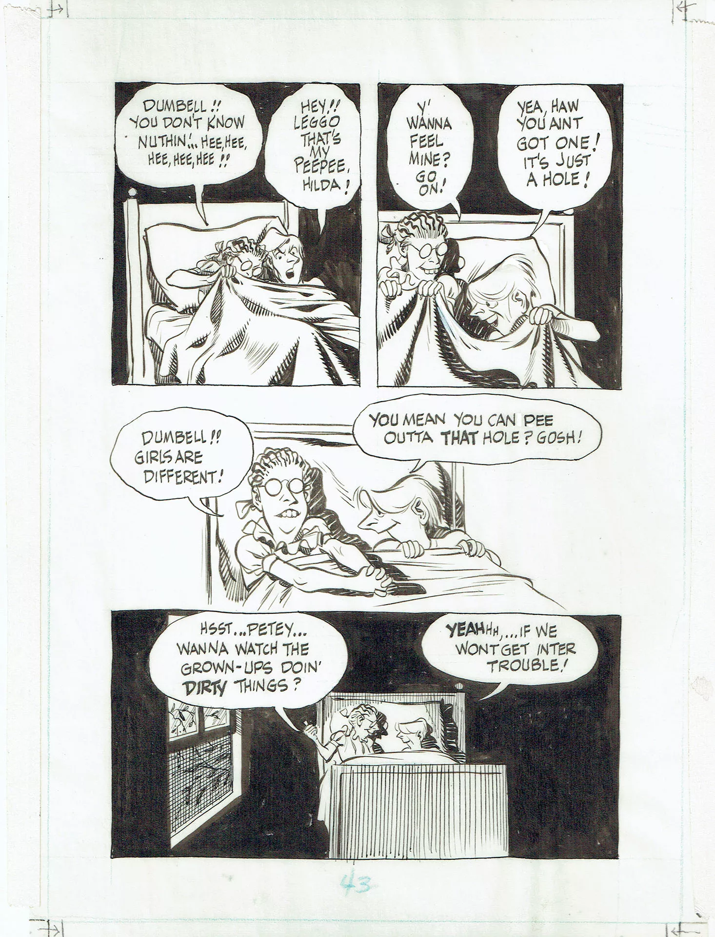 Will EISNER — Un pacte avec Dieu — Chapitre 4 : Cookalein — Page 43