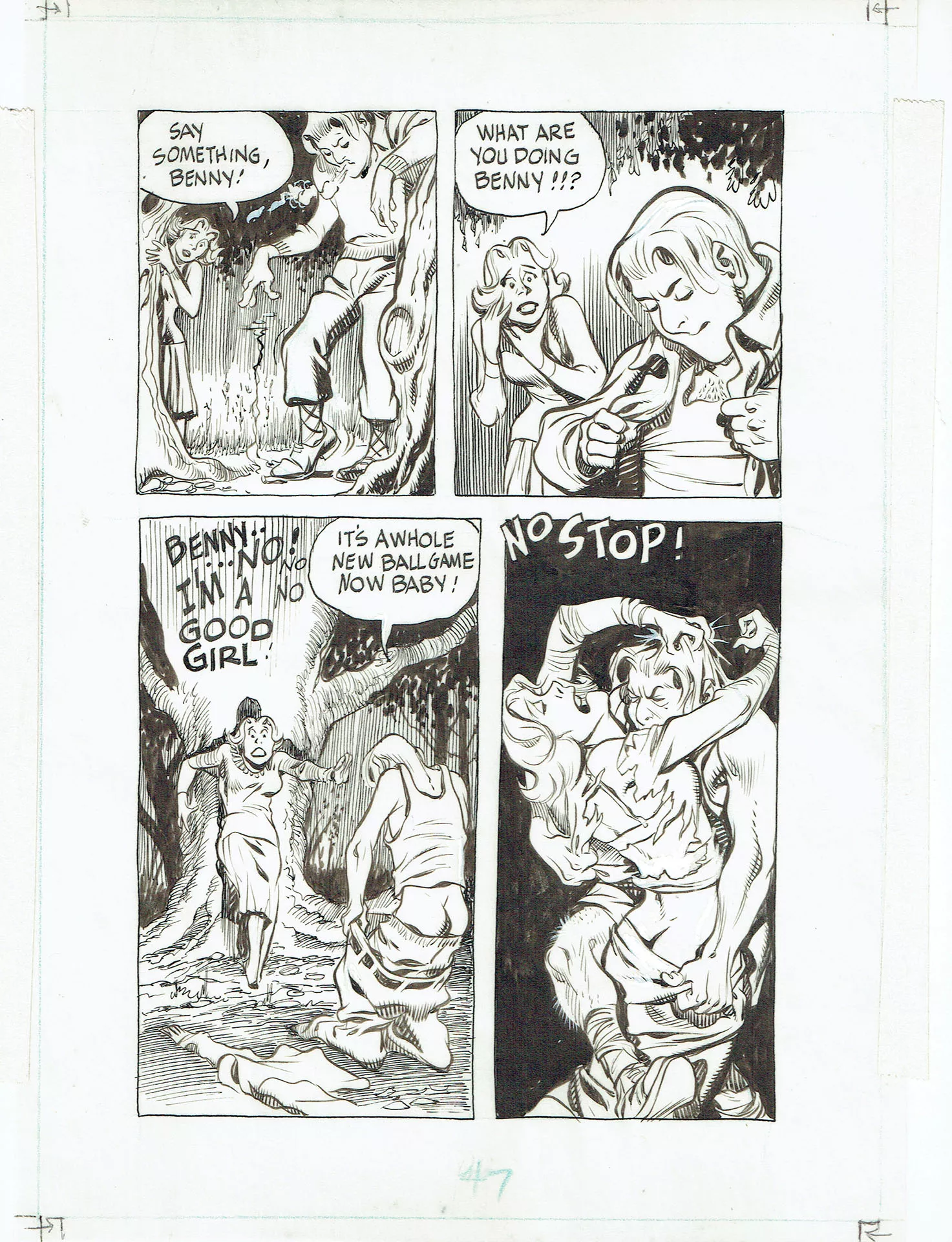 Will EISNER — A contract with God — Chapter 4 : Cookalein — Page 47