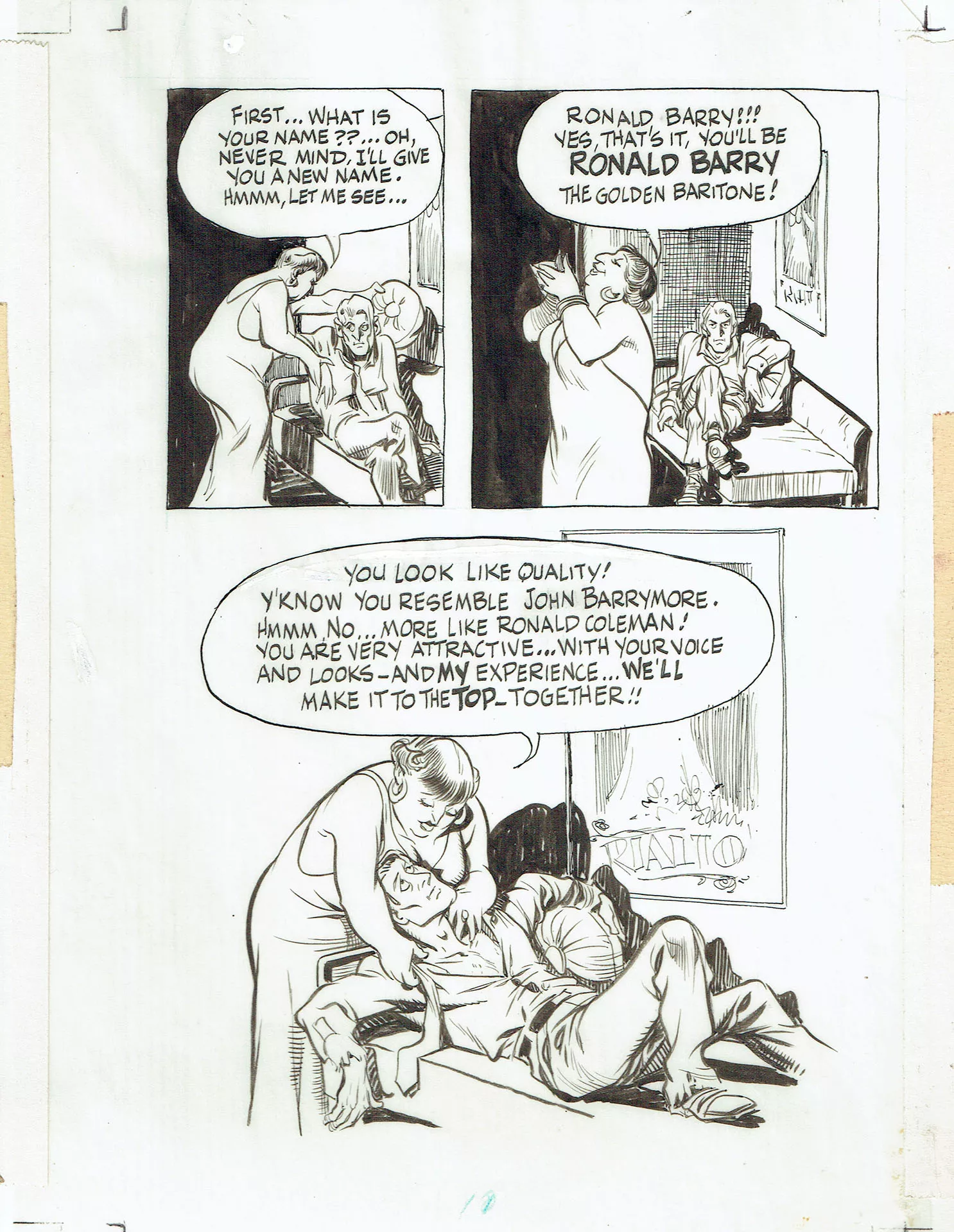 Will EISNER — Un pacte avec Dieu — Chapitre 2 :  The street singer — Page 11