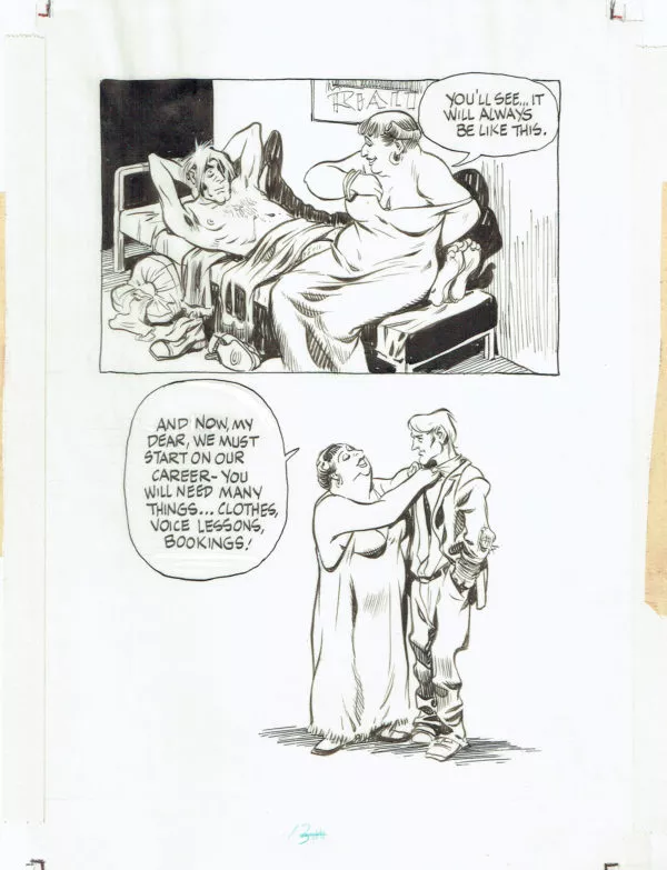 Will EISNER — Un pacte avec Dieu — Chapitre 2 :  The street singer — Page 13
