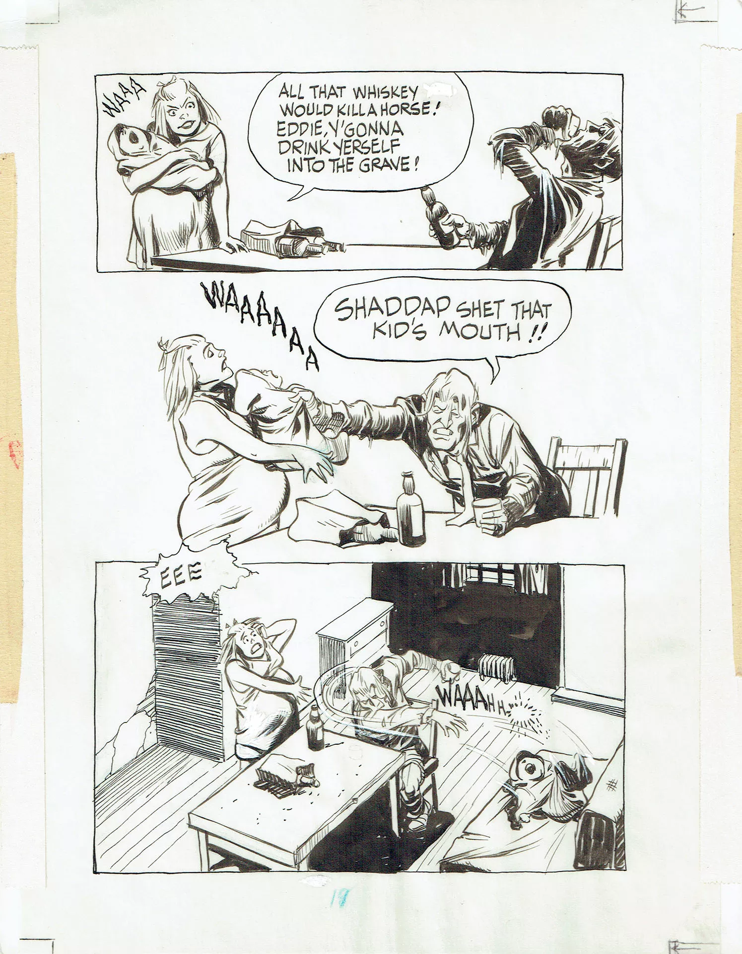 Will EISNER — Un pacte avec Dieu — Chapitre 2 :  The street singer — Page 19