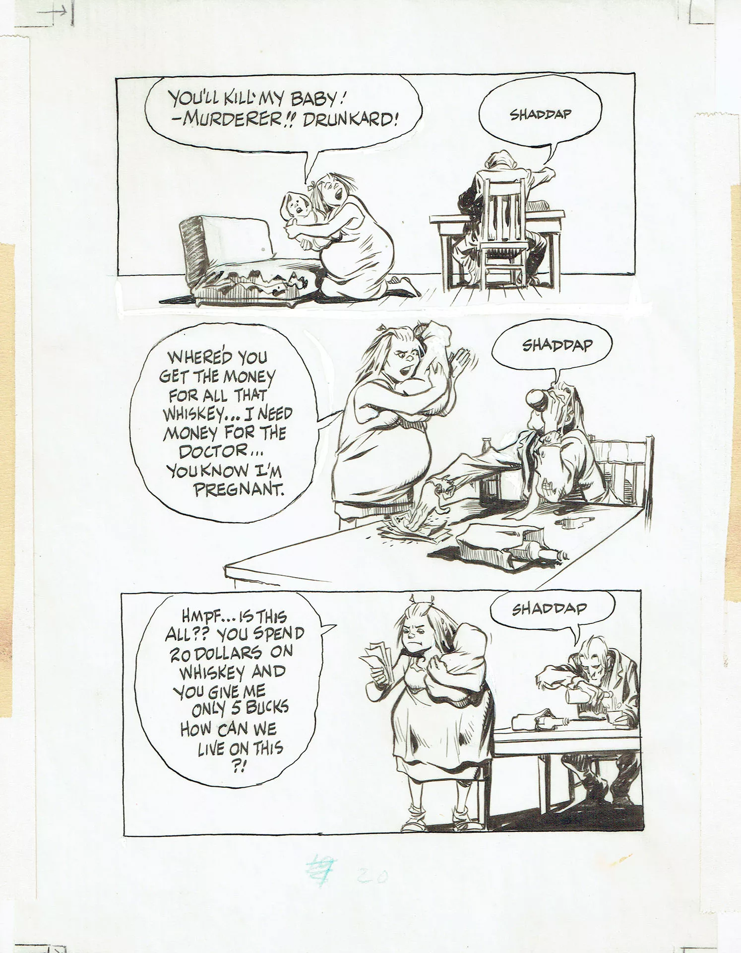 Will EISNER — A contract with God — Chapter 2 : The street singer — Page 20