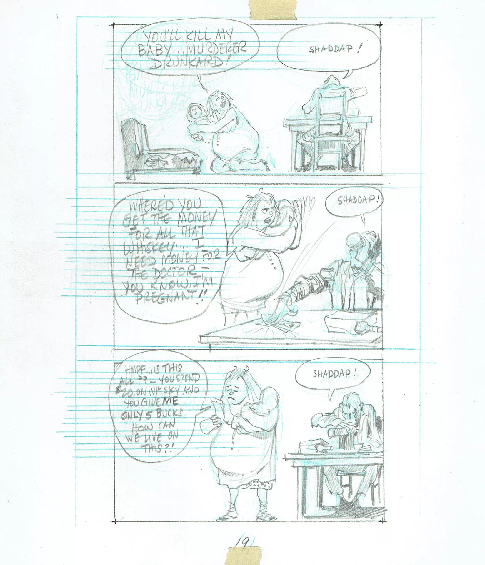 Will EISNER — A contract with God — Chapter 2 : The street singer — Page 20