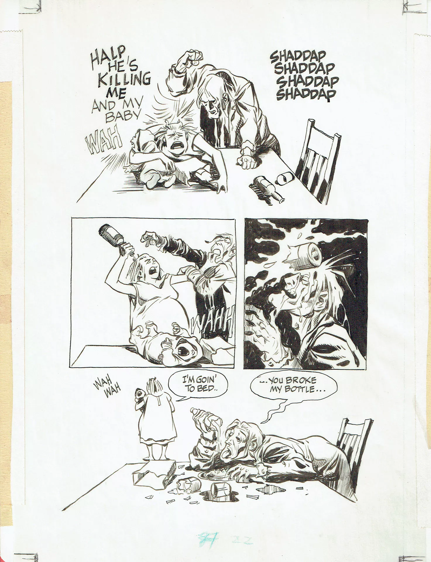 Will EISNER — A contract with God — Chapter 2 : The street singer — Page 22