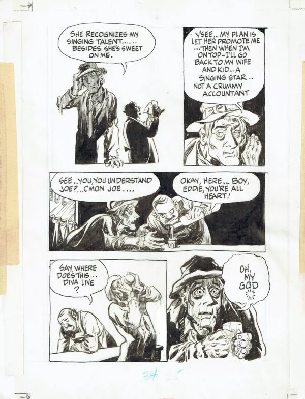 Will EISNER — A contract with God — Chapter 2 : The street singer — Page 25