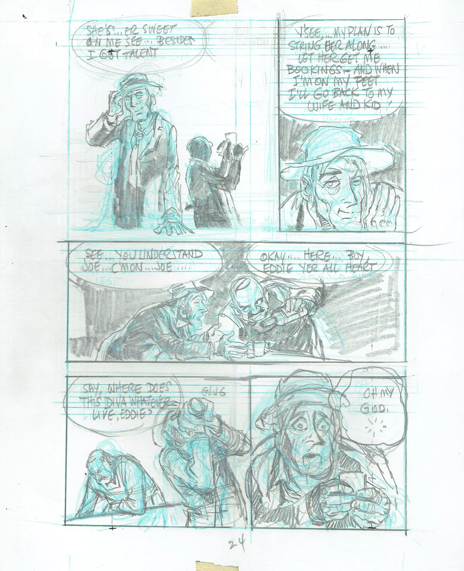 Will EISNER — A contract with God — Chapter 2 : The street singer — Page 25