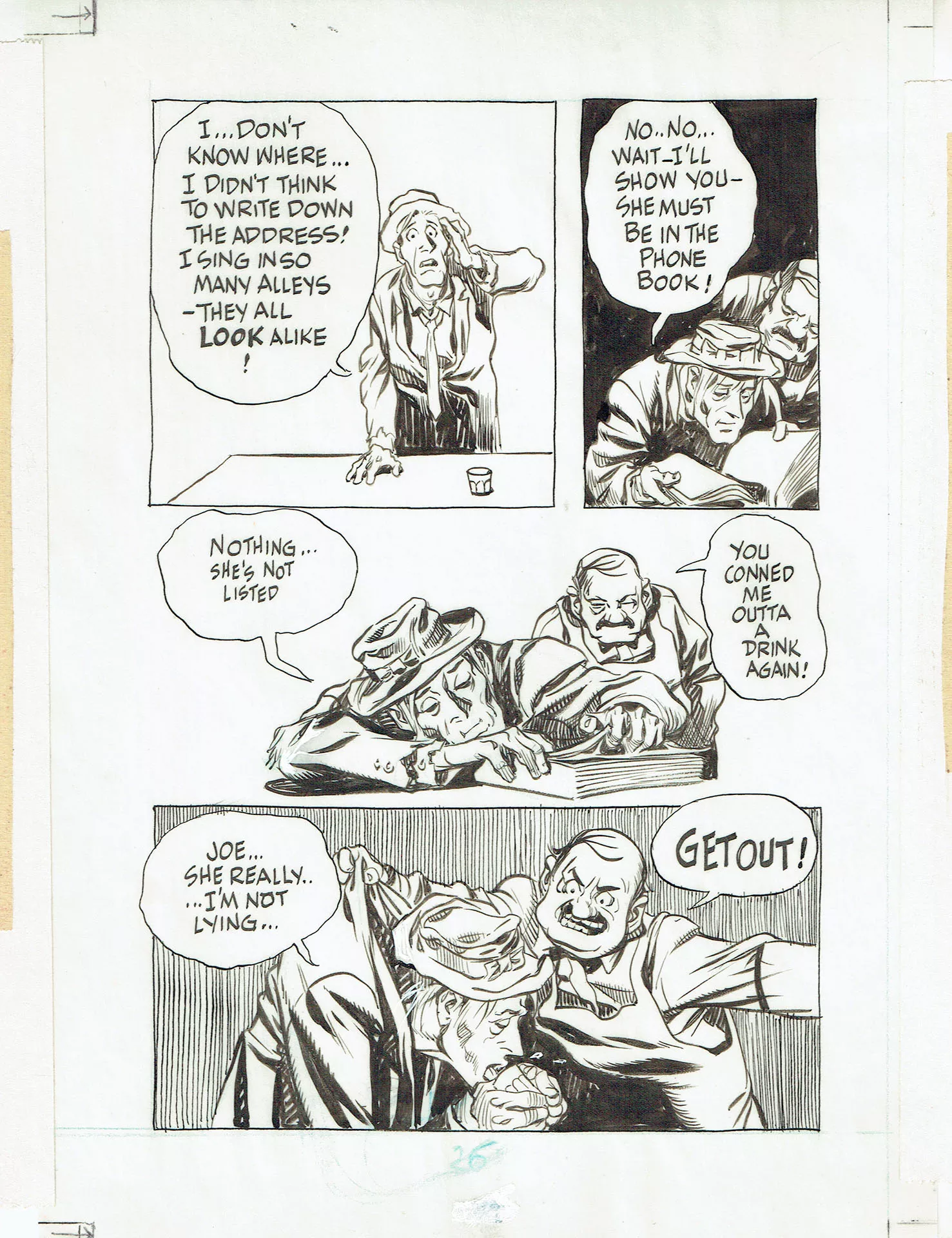 Will EISNER — Un pacte avec Dieu — Chapitre 2 :  The street singer — Page 26
