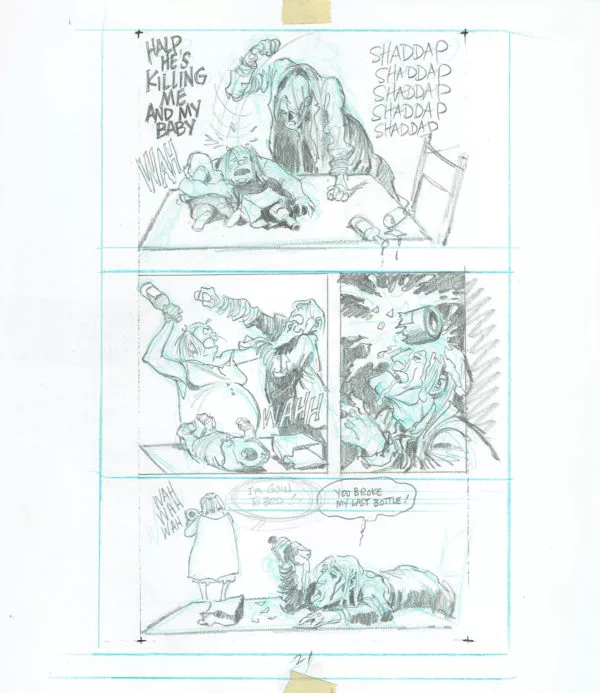 Will EISNER | A contract with God — Chapter 2 : The street singer — Page 22