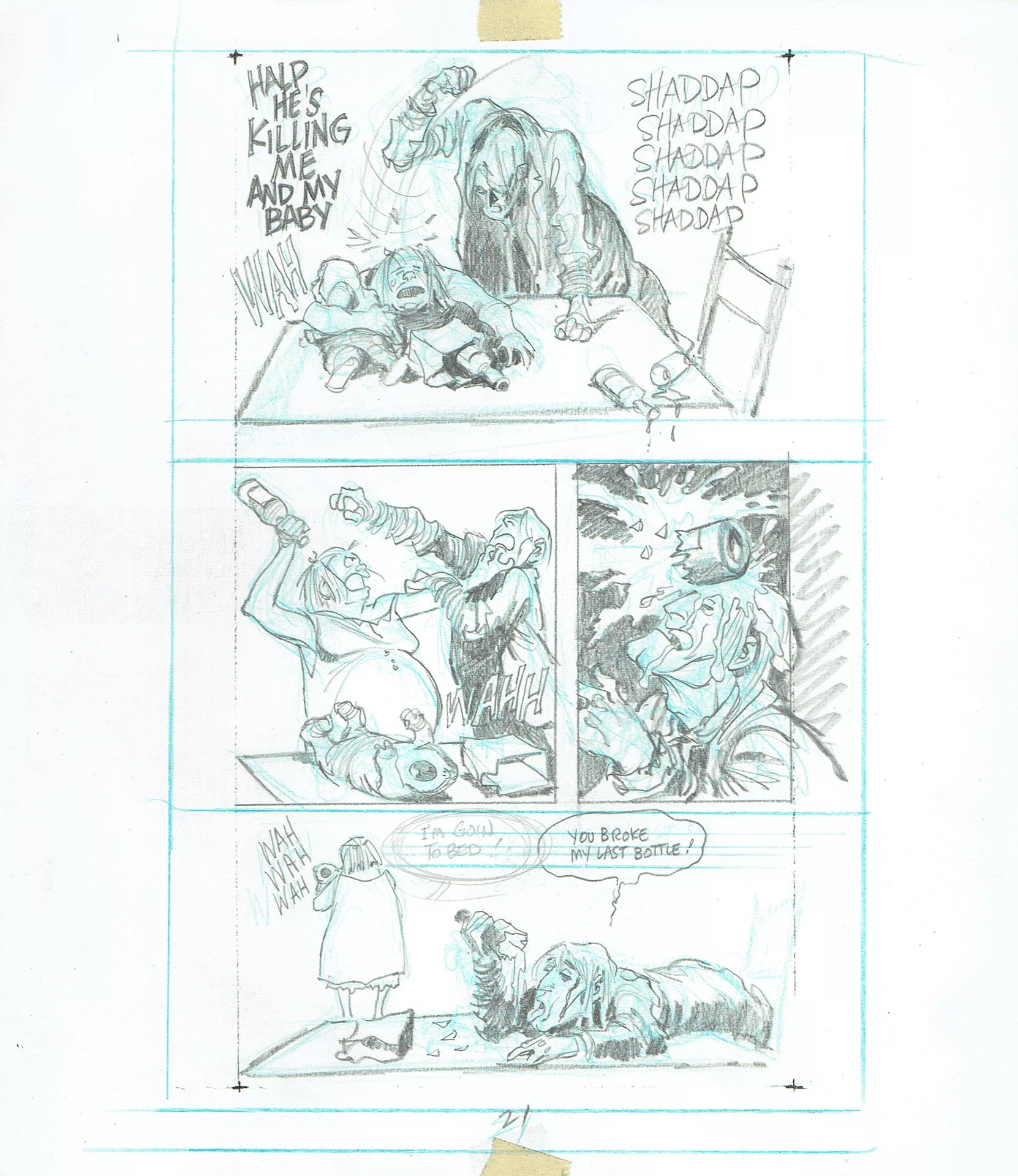 Will EISNER — Un pacte avec Dieu — Chapitre 2 :  The street singer — Page 22