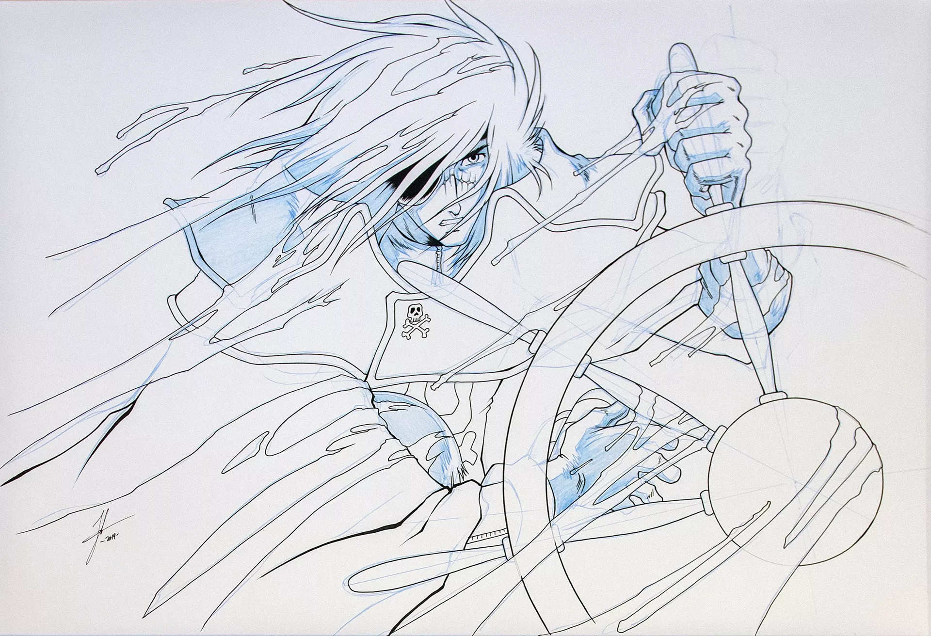 Jérôme ALQUIE — Space Pirate Captain Harlock – Memories of the Arcadia — Issue 2 — Page 44 panel 2