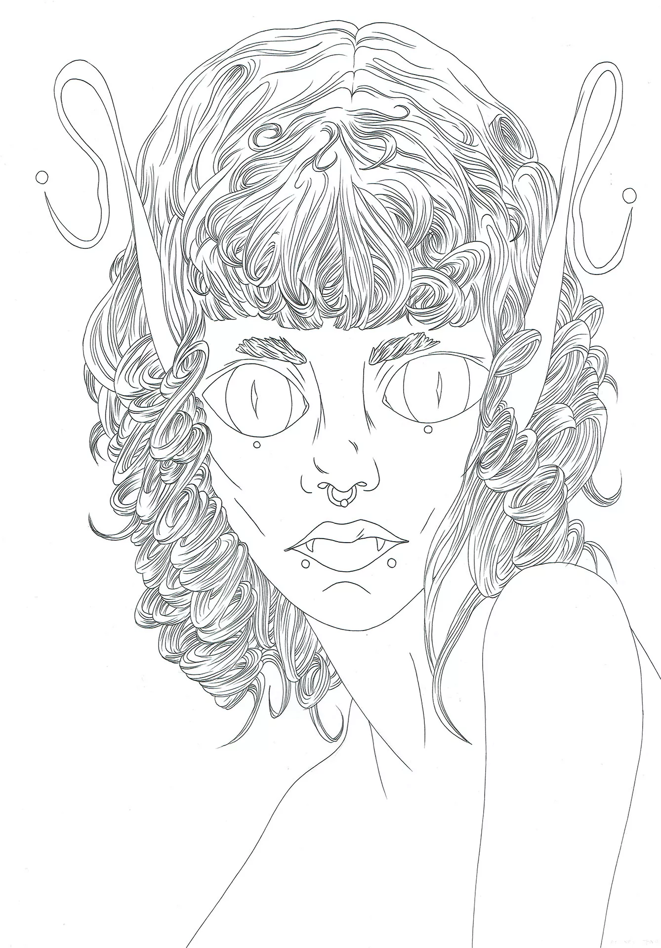 Andres TENA — Succubus — Illustration