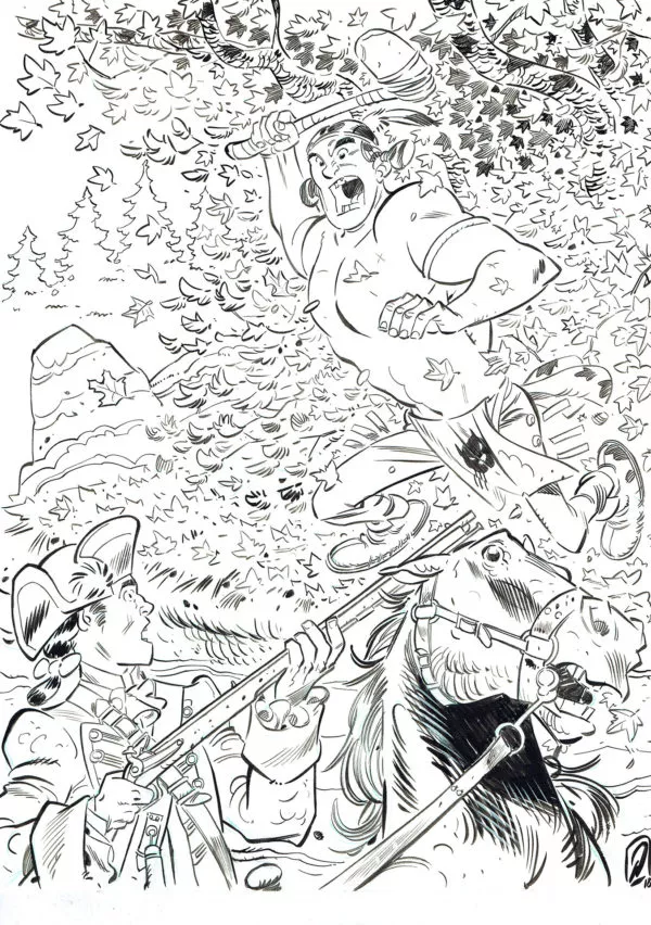 Pierre ALARY — Illustration hommage — Oumpah-Pah