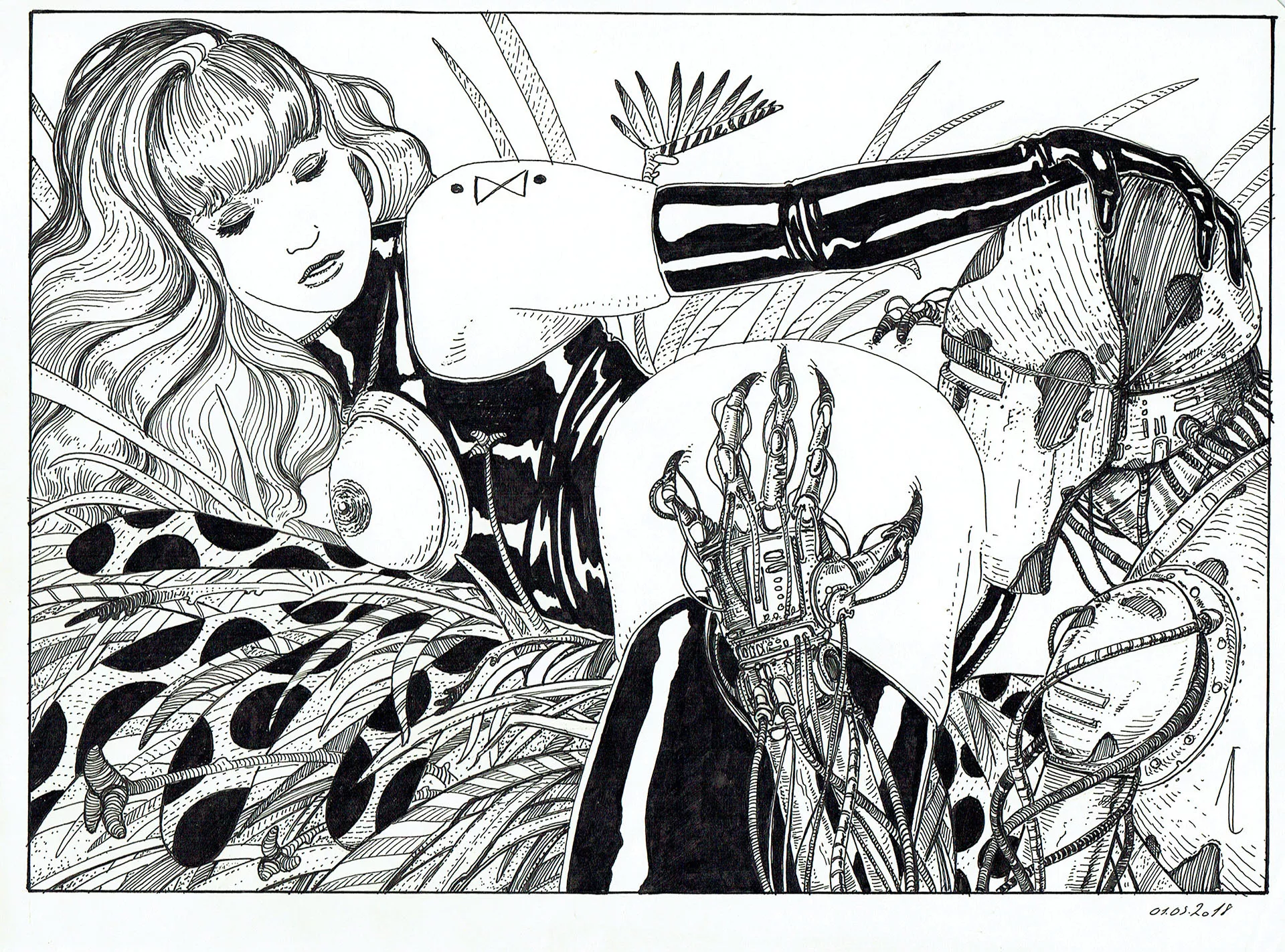 JANEVSKY — Illustration — Sixella #1